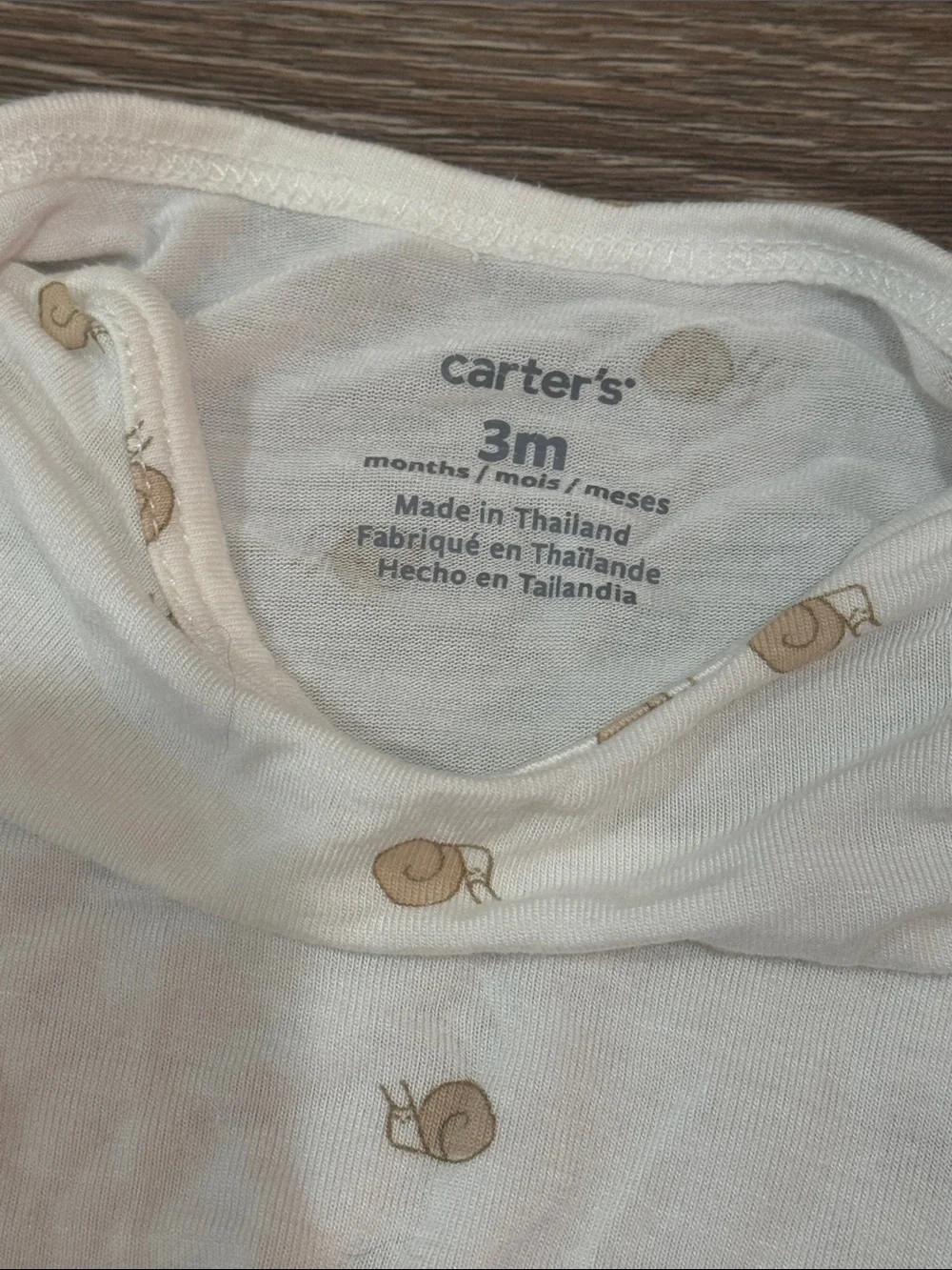 Carters Open Ended Sleep Outfits 0-3 months